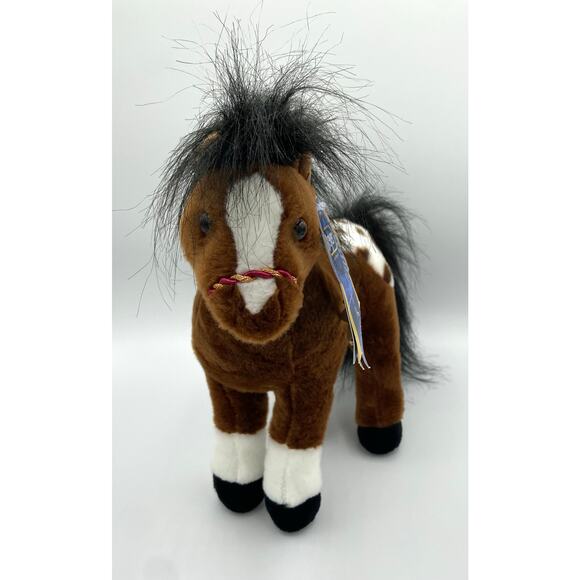 Aurora World Breyer 11" Brown Appaloosa Horse Plush Stuffed Animal Pony 2022 NWT - Picture 2 of 13